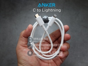 Cáp Anker PowerLine Select (Type C to Lightning) (A8617P21)